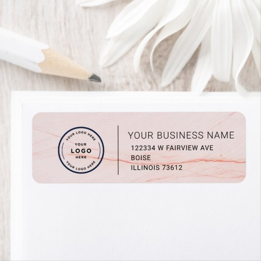 Elegant Custom Business Return Address Label (Insitu)