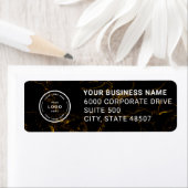 Elegant Custom Business Return Address Label (Insitu)