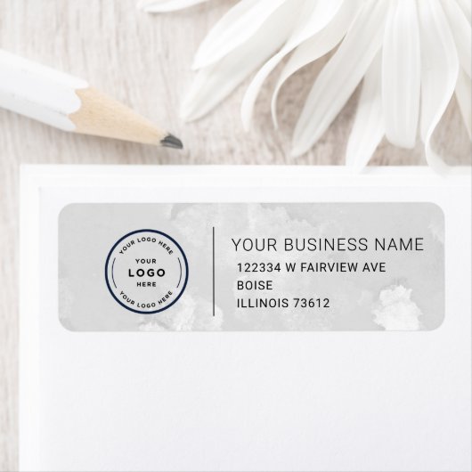 Elegant Custom Business Return Address Label (Insitu)