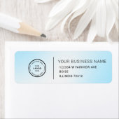 Elegant Custom Business Return Address Label (Insitu)