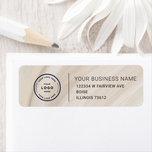 Elegant Custom Business Return Address Label (Insitu)