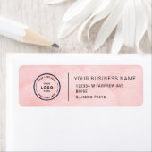 Elegant Custom Business Return Address Label (Insitu)