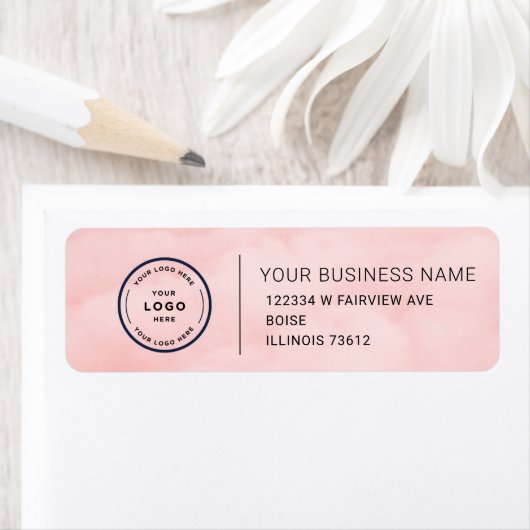 Elegant Custom Business Return Address Label (Insitu)