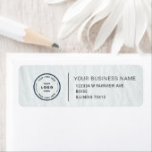 Elegant Custom Business Return Address Label (Insitu)