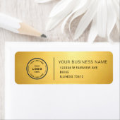 Elegant Custom Business Return Address Label (Insitu)