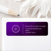Elegant Custom Business Return Address Label (Insitu)