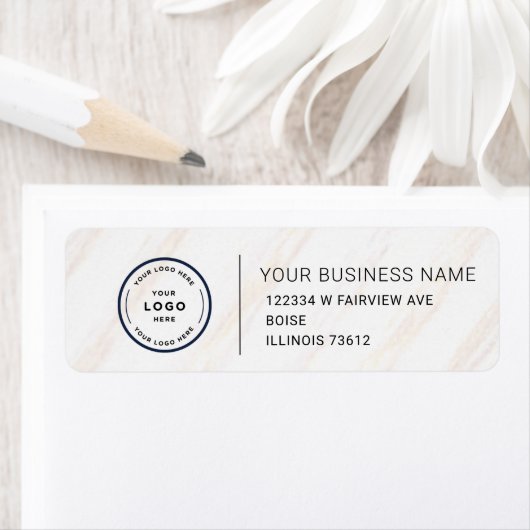 Elegant Custom Business Return Address Label (Insitu)