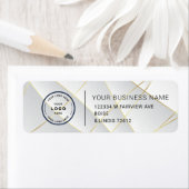 Elegant Custom Business Return Address Label (Insitu)