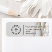 Elegant Custom Business Return Address Label (Insitu)