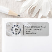 Elegant Custom Business Return Address Label (Insitu)