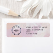 Elegant Custom Business Return Address Label (Insitu)