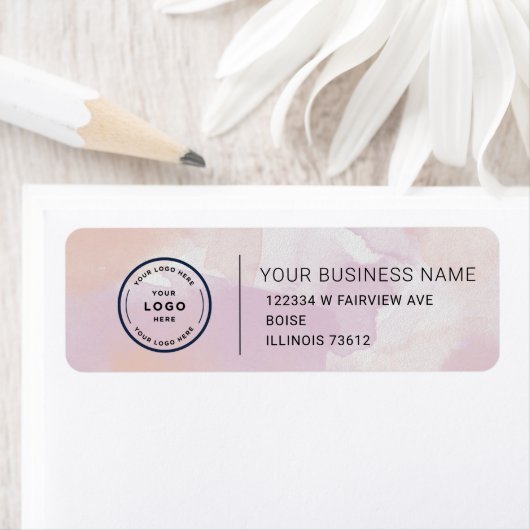 Elegant Custom Business Return Address Label (Insitu)