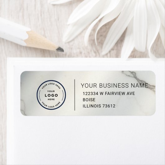 Elegant Custom Business Return Address Label (Insitu)