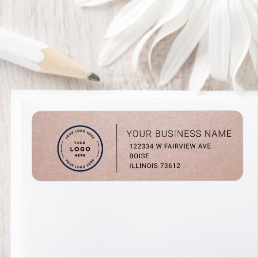 Elegant Custom Business Return Address Label (Insitu)