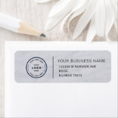 Elegant Custom Business Return Address Label (Insitu)