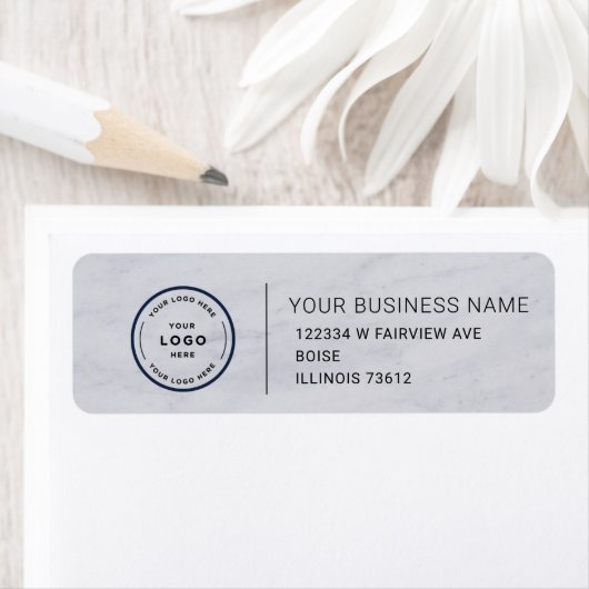 Elegant Custom Business Return Address Label (Insitu)