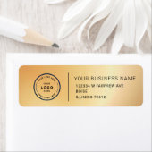 Elegant Custom Business Return Address Label (Insitu)