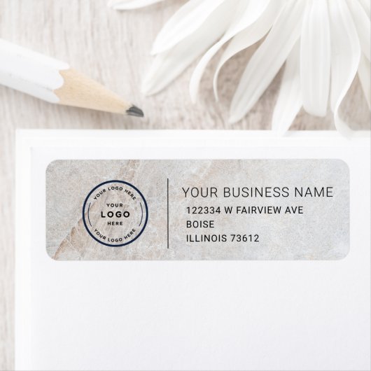 Elegant Custom Business Return Address Label (Insitu)
