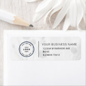 Elegant Custom Business Return Address Label (Insitu)