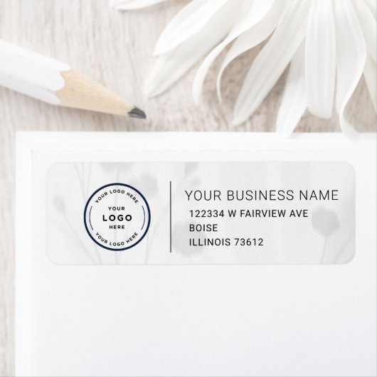 Elegant Custom Business Return Address Label (Insitu)