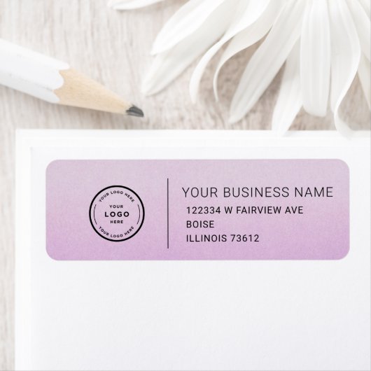 Elegant Custom Business Return Address Label (Insitu)