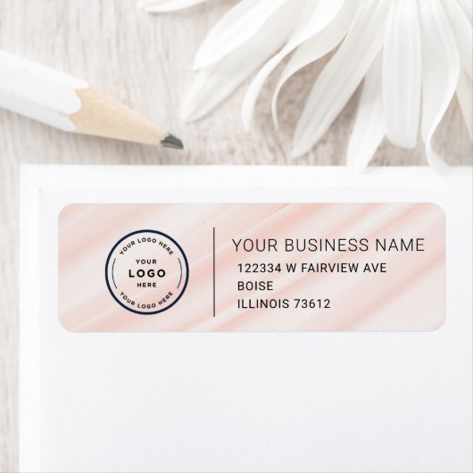 Elegant Custom Business Return Address Label (Insitu)