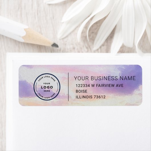 Elegant Custom Business Return Address Label (Insitu)