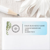 Elegant Custom Business Return Address Label (Insitu)