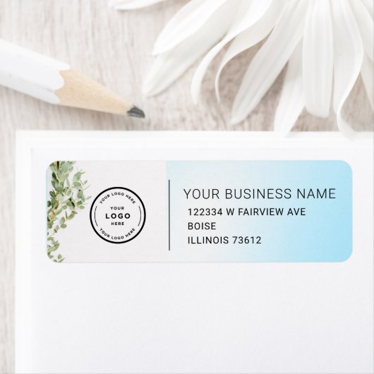 Elegant Custom Business Return Address Label (Insitu)