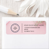 Elegant Custom Business Return Address Label (Insitu)