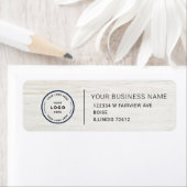 Elegant Custom Business Return Address Label (Insitu)
