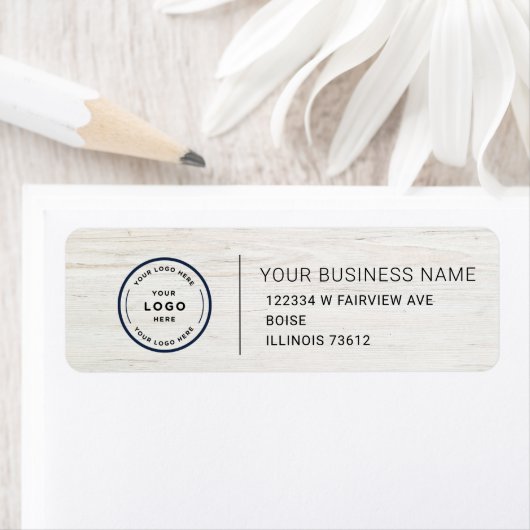 Elegant Custom Business Return Address Label (Insitu)