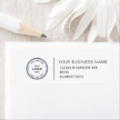 Elegant Custom Business Return Address Label (Insitu)