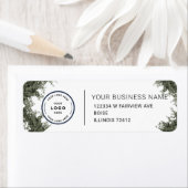 Elegant Custom Business Return Address Label (Insitu)