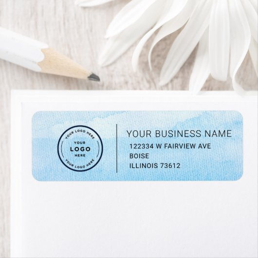 Elegant Custom Business Return Address Label (Insitu)