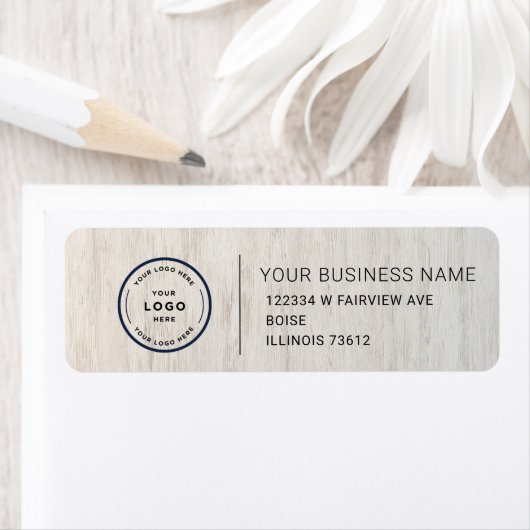 Elegant Custom Business Return Address Label (Insitu)