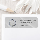 Elegant Custom Business Return Address Label (Insitu)
