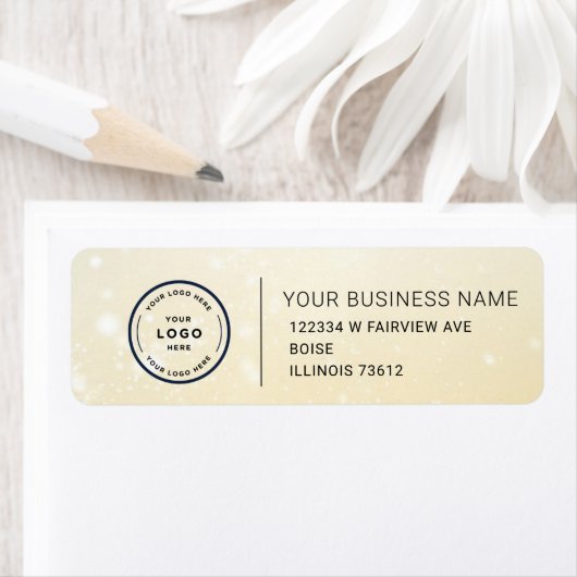 Elegant Custom Business Return Address Label (Insitu)