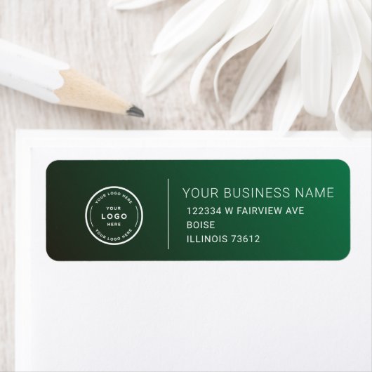 Elegant Custom Business Return Address Label (Insitu)