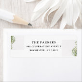 Elegant Custom Business Return Address Label (Insitu)