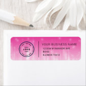 Elegant Custom Business Return Address Label (Insitu)