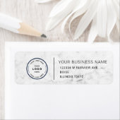 Elegant Custom Business Return Address Label (Insitu)