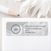 Elegant Custom Business Return Address Label (Insitu)