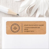Elegant Custom Business Return Address Label (Insitu)