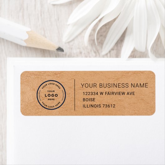 Elegant Custom Business Return Address Label (Insitu)