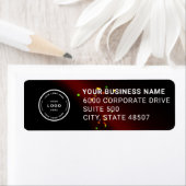 Elegant Custom Business Return Address Label (Insitu)