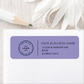 Elegant Custom Business Return Address Label (Insitu)