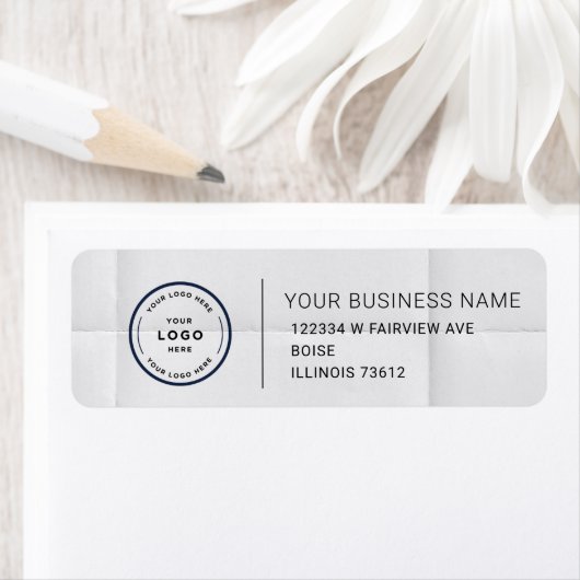 Elegant Custom Business Return Address Label (Insitu)