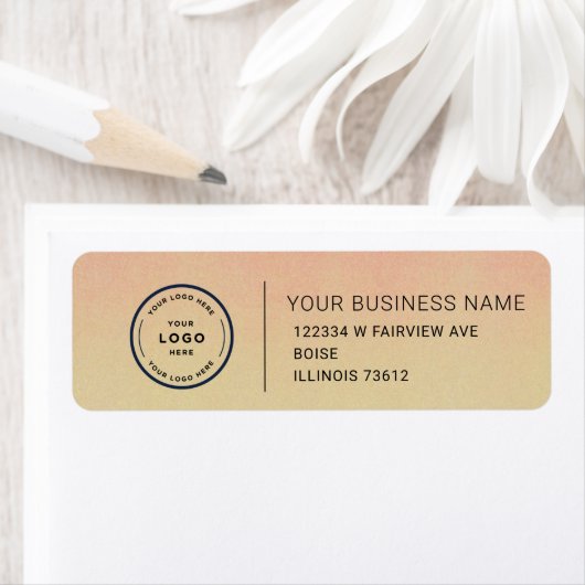 Elegant Custom Business Return Address Label (Insitu)