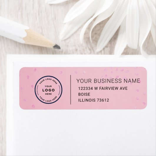 Elegant Custom Business Return Address Label (Insitu)